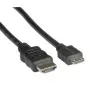 Cabo VALUE HDMI High Speed com Ethernet, HDMI macho - Mini HDMI macho 2,0m (11.99.5580)