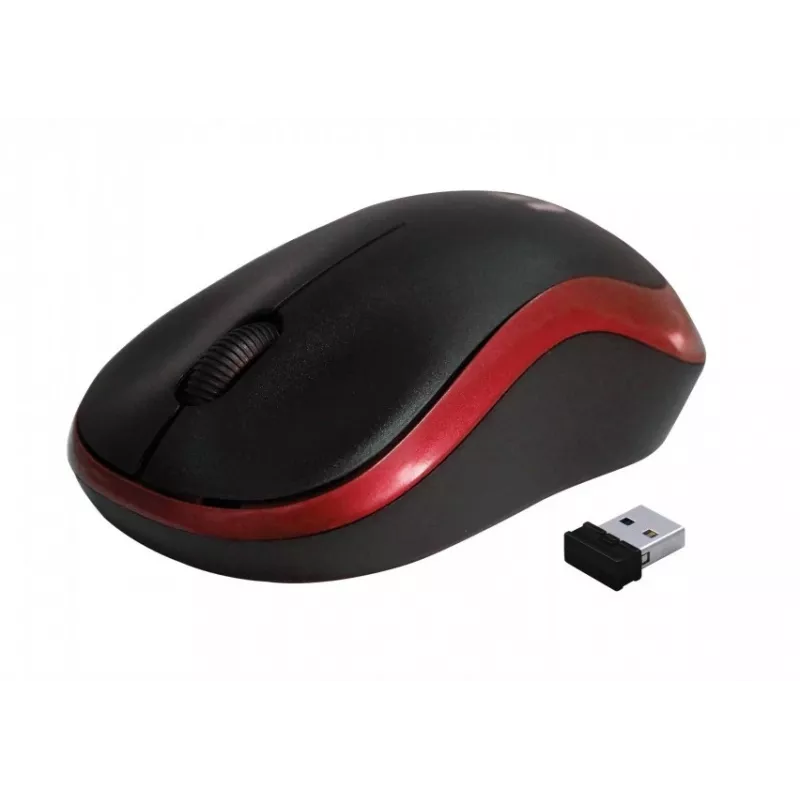 Rato ótico sem fios Rebeltec METEOR vermelho RBLMYS00049 USB