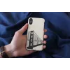 Capa para telemóvel man and wood para iPhone X/XS, design Handbrücken, preto