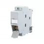 METZ CONNECT REGplus IP20 Módulo E-DAT, CAT 6A Conector fêmea para calha DIN TH35, Cinzento