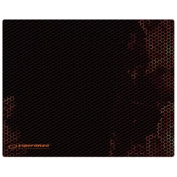 Tapete de rato gaming ESPERANZA EGP102R — poliéster, 300×240 mm, 3 mm de espessura, preto, superfície impressa