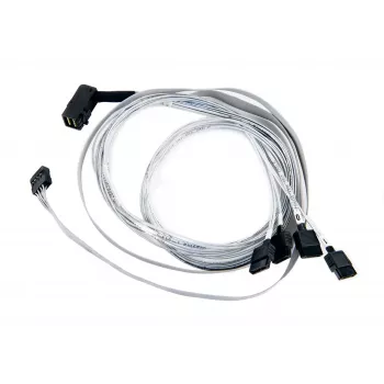Cabo Adaptec ACK-I-rA-HDmSAS-4SATA-SB-.8M 0,8 m