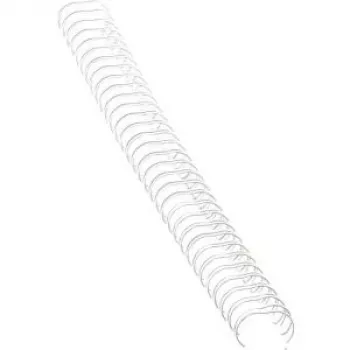Fellowes - Pente de encadernação - 10 mm - 34 anéis - A4 (210 x 297 mm) - 80 folhas - Prateado - 100 unid. (5327901)