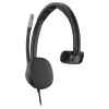Headset monaural com fios USB Poly Mission 615 — peso 117,5 g