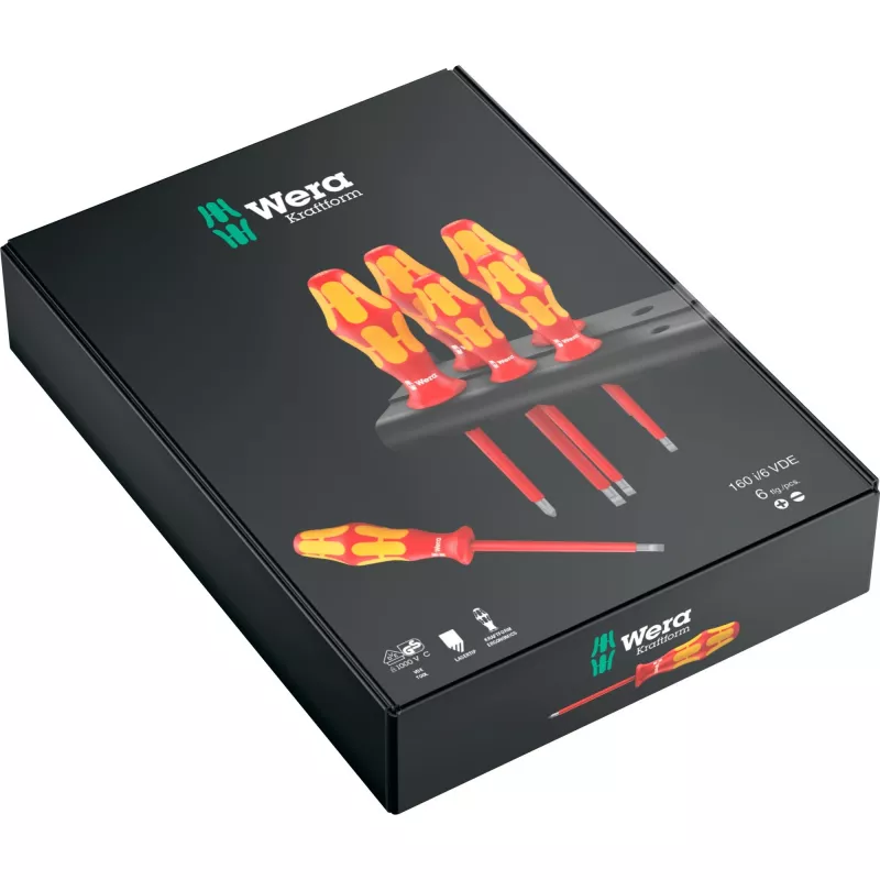 Conjunto de chaves de fendas manuais Wera 05006145001