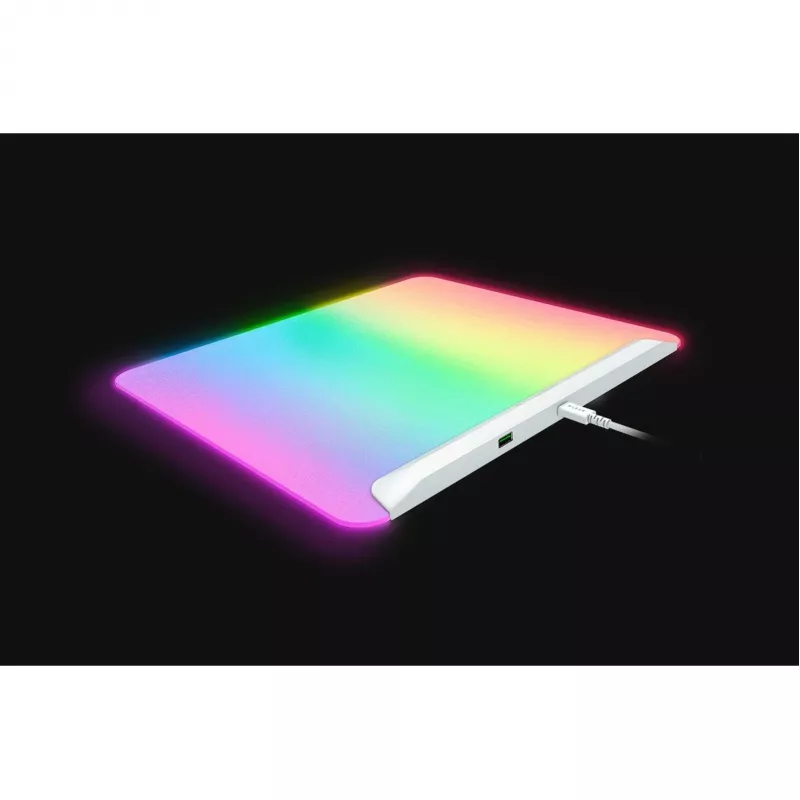 Razer Firefly V2 Pro - Tapete de rato - RGB totalmente iluminado, gaming - branco (RZ02-04920200-R3M1)