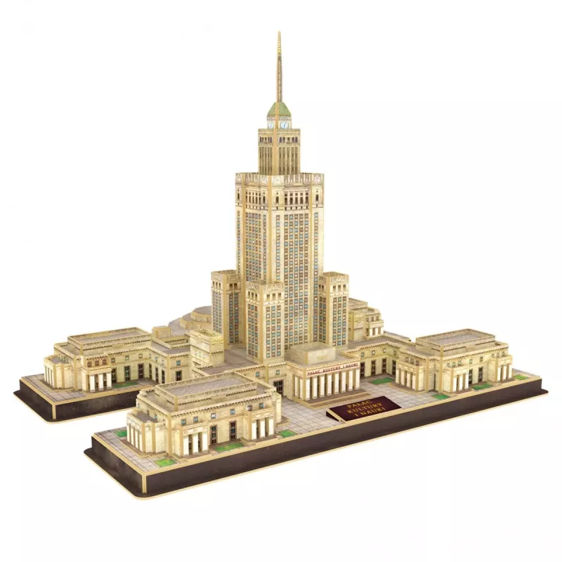 PUZZLE 3D Palácio da Cultura e da Ciência, 144 ELEMENTOS