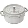 Panela redonda de ferro fundido Staub La Cocotte 3,8 l Trufa – esmaltada, tampa de fecho hermético