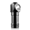 Lanterna LED 3 modos de funcionamento 10 W 500 lúmenes, corpo em alumínio, recarregável, à prova de água FL-55R Dripple - Everactive