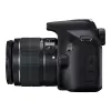 Canon EOS 2000D BK 18-55 IS II EU26 kit de câmara DSLR 24,1 MP CMOS 6000 x 4000 píxeis preto
