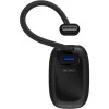 Powerbank 5.000 mAh, cabo USB-C integrado 13 cm, 20 watts (preto, 5 Ah, 1x USB-A, 1x USB-C, PD, QC)