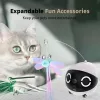 Enabot ROLA Mini robô companheiro para animais de estimação, laser, 5000 mAh, branco/preto