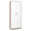 Arquivo OLIV 2D 74x35x180 cm, carvalho Sonoma/branco