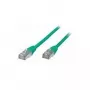 Cabo de rede S/CONN 1m RJ45 verde Cat6 S/FTP (S-STP)