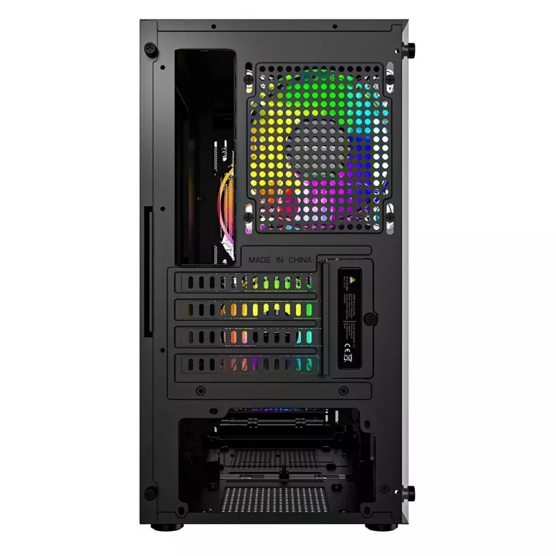 Caixa de computador Logic Concept Atos AM-ATOS-10-0000000-0002 ATX preta