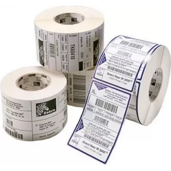 Zebra Z-Ultimate 3000T - branco - poliéster - transferência térmica - permanente - retangular (3010243)