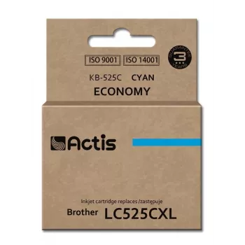 Tinta Actis KB-525C (substituto do Brother LC525C; Standard; 15 ml; ciano)