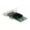 Placa DeLOCK PCI Express x1 para 4 x RJ45 Gigabit LAN BCM
