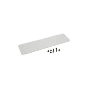 Placa cega Triton 19 polegadas 2U com pinos de plástico
