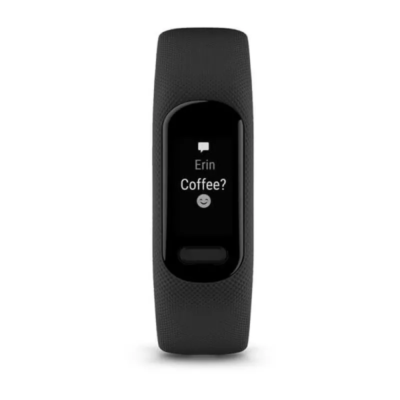 Garmin VIVOSMART 5 OLED Digital 88 x 154 píxeis ecrã tátil preto GPS (satélite)