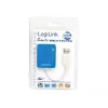 LogiLink hub USB 2.0 de 4 portas - azul - Windows 98SE/ME/200/XP/Vista/2003/7 (UA0136)