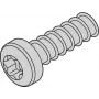 SCHROFF SCREW TORX 2.5X7.3 (100PCS) - acessório de rack (24560157)