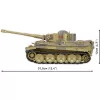 Conjunto de construção COBI Panzer VI Tiger no131 1275 peças