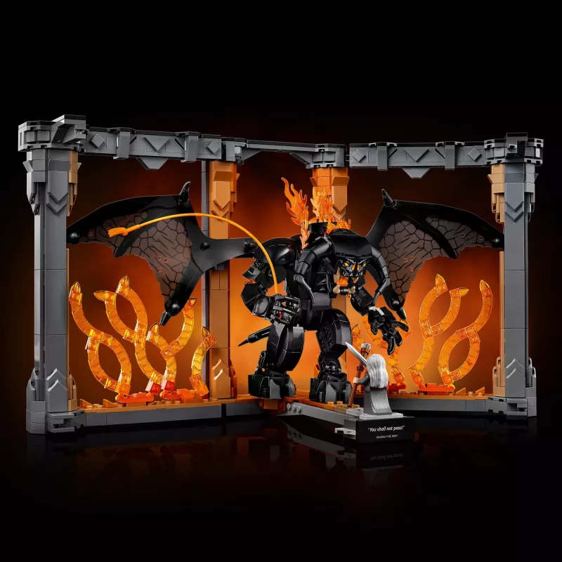 LEGO ICONS 10367 O Senhor dos Anéis: Balrog Book Nook