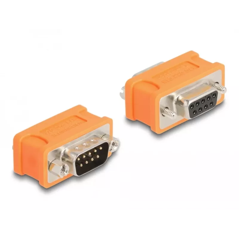 Adaptador DeLOCK D-Sub 9 CAN-Bus resistência 120 Ohm laranja