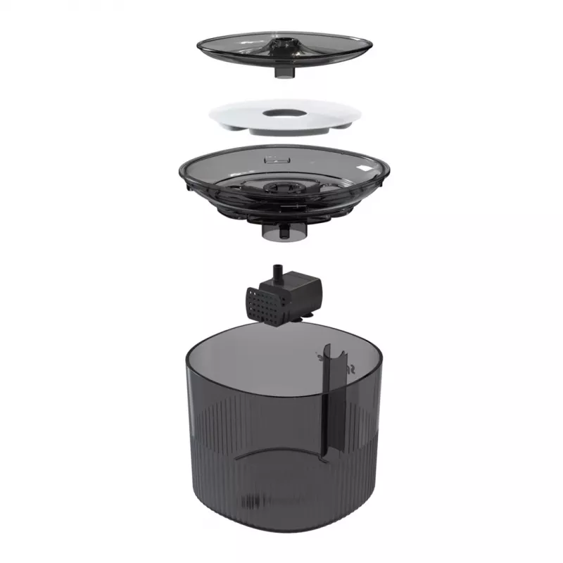 Fonte de água para animais de estimação Sponge 1,8 l Modelo 0 — capacidade de 1,8 l, fluxo de água contínuo