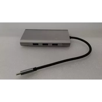 Docking station RAIDSONIC IB-DK4040-CPD USB Type-C com duas interfaces de vídeo