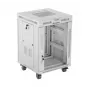 Armário rack Lanberg FF01-6615-12SL 15U rack autónomo Cinzento