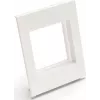 Moldura Rehau 1 módulo SIGNA Módulo 45 branco puro BRK CF1 M45 (6121104)