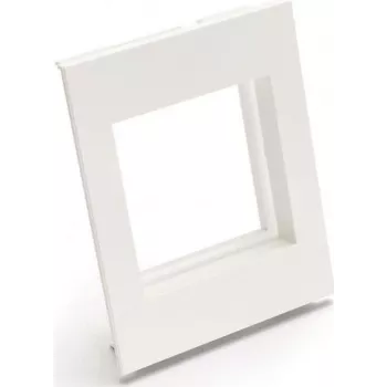 Moldura Rehau 1 módulo SIGNA Módulo 45 branco puro BRK CF1 M45 (6121104)