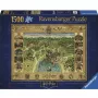 Puzzle Ravensburger Hogwarts Mapa 1500 peças – Ravensburger 1500 peças