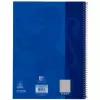 Oxford College caderno A4, 80 folhas, quadriculado com margem interior, 90 g/m², azul (100050358)