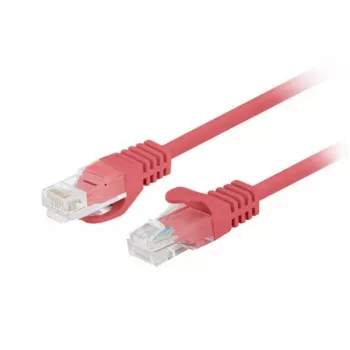 Cabo de patch Lanberg PCU5-20CC-0300-R Cat.5e UTP, 3 m, vermelho, pack de 10