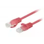 Lanberg PCU5-20CC-0300-R Cabo patch Cat.5e UTP, 3 m, Vermelho, pack de 10