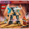 LEGO NINJAGO conjunto 71827 Mech de combate do Zane, 92 peças, 2 minifiguras, altura 100 mm, idade 6+