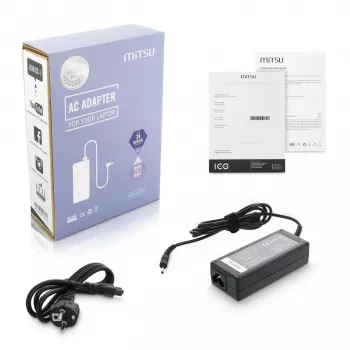 Carregador de portátil MITSU 19V 3,16A (ficha 3,0×1,1 mm) para Samsung