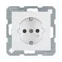 Tomada tipo F Berker 47231909, 16 A, 250 V, branco, caixa de plástico