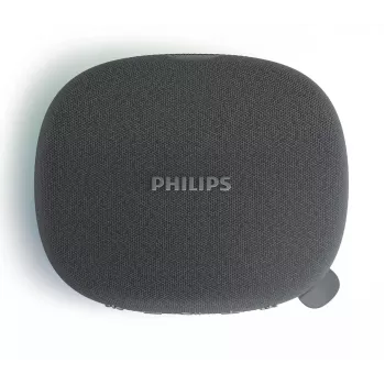 Altifalante Bluetooth Philips TAS2307BK/00 com luzes integradas, reprodução de áudio sem fios