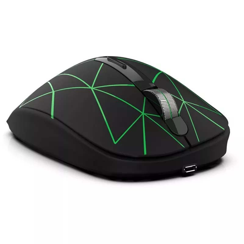 Cian Technology GmbH rato INCA IWM-551 sem fios 1600 DPI pilha USB-C preto retail - rato - 1.600 dpi
