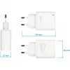 Carregador Alcasa PCA-W003W para dispositivos móveis branco (PCA-W003W)