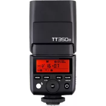 Flash Godox TT350N compacto preto