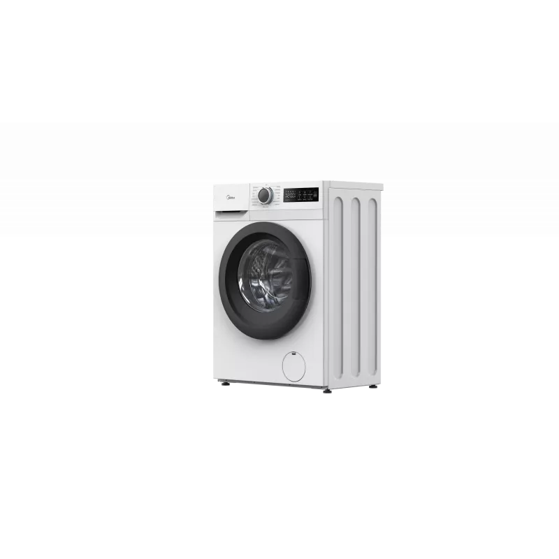 Máquina de lavar roupa de carga frontal Midea MF110W70B/W-HR — 7 kg, 1200 rpm, A, 60×40 cm, visor LED, vapor, branco