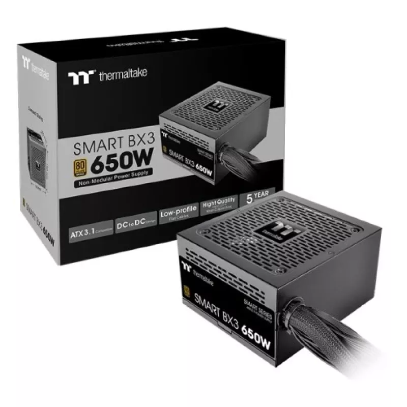 Thermaltake Smart BX3 650W | 80Plus Bronze | não modular