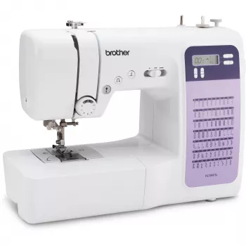 Máquina de costura Brother FS70WTx — 70 pontos, ecrã LCD, 750 SPM, 5 mm de comprimento, 7 mm de largura