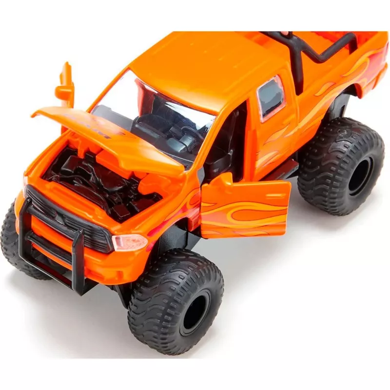 Siku RAM1500 com pneus balão modelo de pickup pré-montado 1:50