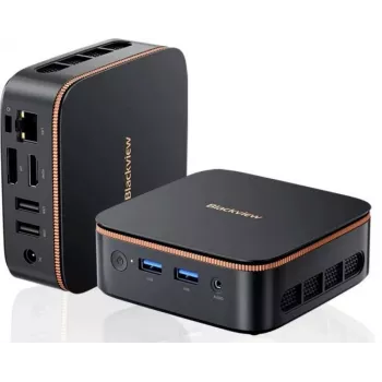 Blackview MP20 16 GB SSD 512 GB Win 11 Pro - Mini-PC, preto